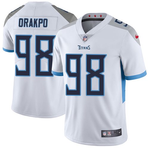 Nike Men & Women & Youth Titans 98 Brian Orakpo White New 2018 NFL Vapor Untouchable Limited Jersey,We sell and wholesale Nike Men & Women & Youth Titans 98 Brian Orakpo White New 2018 NFL Vapor Untouchable Limited Jersey on line form chian!